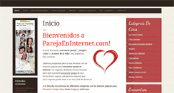 Desktop Screenshot of parejaeninternet.com